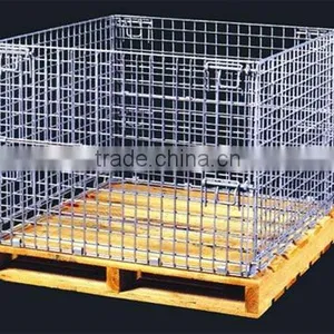 Folding Steel Pallet Cages thumbnail-1