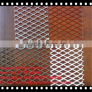 Hot Sale Expanded Metal Round Pizza Pan Screen Mesh Sizes/ Anodized Aluminum Shade Screen thumbnail-1