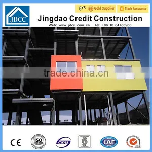 5 Storey Steel Structure Hotel Building thumbnail-3