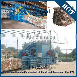 Resource-saving Horizontal Baler for Waste Paper With High Performance thumbnail-1
