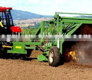 Hot Sale New Design Tractor Towed Hydraulic Compost Turner Windrow Turner Windrow Mixer With CE Cetification thumbnail-2