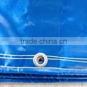 420g 500*500 18*22 PVC Cover Fabric Laminated Tarpaulin thumbnail-6