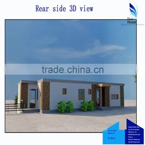 Luxury Light Steel Structure Prefab Mansion thumbnail-5