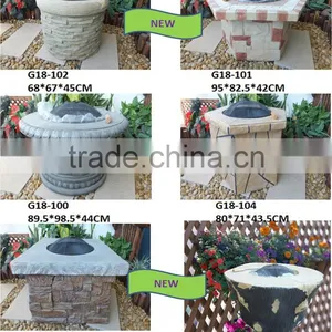 Wonderful Warming Garden Clay Fire Pit thumbnail-2
