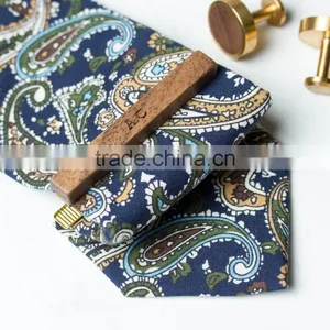 Customization Solid Wood Made Tie Clip Father's Day Gift Husband Boyfriend Gift Black Walnut Clip thumbnail-1
