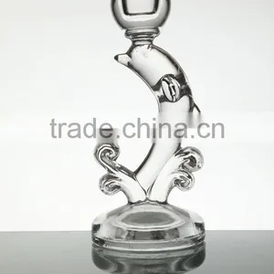 Glass Candle Holder Animal Dolphin Shape,glass Candle Holders thumbnail-1