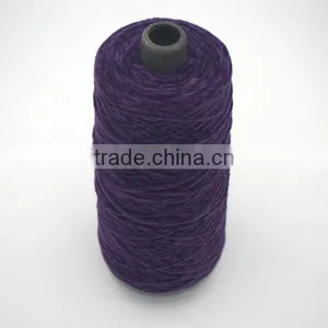 Wholesale Dyed Polyester Chenille Yarn Nm6 Acrylic-like Fancy Yarn for Sale thumbnail-1