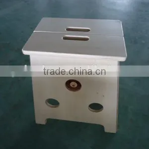 Poplar Wooden Foldable Stool FSC Certificate thumbnail-1