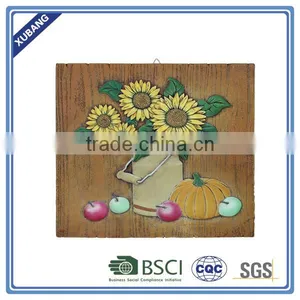 Sunflower Autumn Poly Resin WALL DECOR Home Decor thumbnail-1