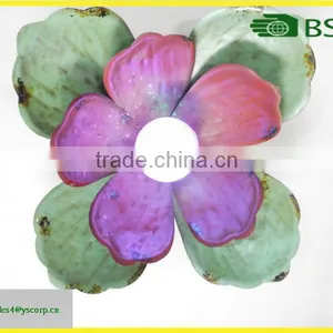 Metal Flower Statue Solar Garden Light Solar Home Light Solar Wall Light Solar Light Ball thumbnail-4