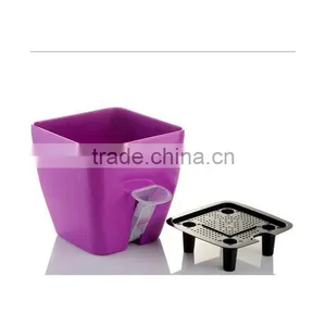 Flower Pots Wholesale Various Size Square Plastic Flower Pot thumbnail-4