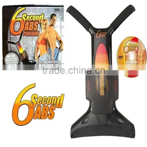 6 SECOND ABS ABDOMINAL TRAINER EXERCISER STOMACH CRUNCH TONING WITH FREE DVD H0087 thumbnail-4