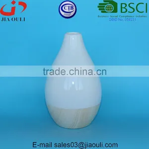 Hot Products Lucky Bamboo Design Ceramic Wood Print Vase for Home Decor thumbnail-3