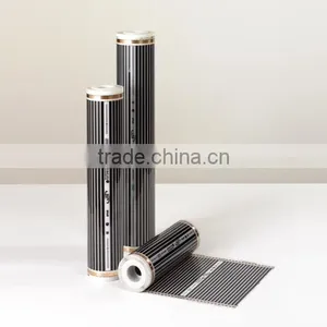 [FIR HeatZone]Electric Spark Prevention Design Far Infrared Ray Floor(Underfloor) Heating Film(50/80/100cm Width) thumbnail-1