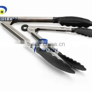 Stainless Steel Kitchen Tongs BBQ Silicone Tongs thumbnail-4