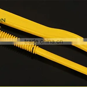 Carbon Steel Pipe Clamp Pliers Pipe Wrench Heavy Duty Pump Double Handle Pipe Clamp thumbnail-5