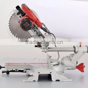 10"inch Single Bevel Sliding Miter Saw/ Woodworking 1800w 2000w thumbnail-3