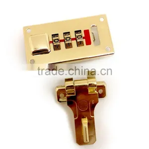 Security Combination Number Lock With Hasp for Pilot Case, Combination Lock With Push Buttom for Suitcase, Righjt Hand thumbnail-4