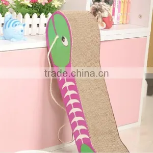 Funny Cat Scratch Board Fishbone for Cat / Funny Pet Toys thumbnail-1