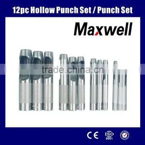 12pc Hollow Punch Set/punch Set thumbnail-1