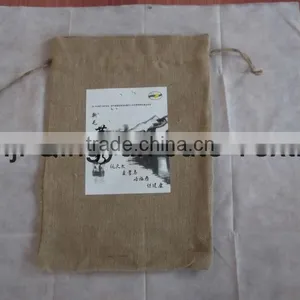 Gunny Rice Bags 30*50 cm Printing LOGO Nature Color thumbnail-1