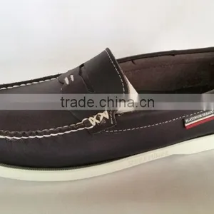 Classic Men's Handsewn Boat Shoes Loafer Shoes Slip on Shoes thumbnail-4