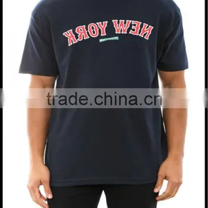 Custom Printed Navy Blue Tshirts thumbnail-1