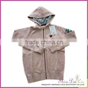 Latest Design and Good Quality 100% Cotton Sport Style Sweater Hoodie for Girl thumbnail-1