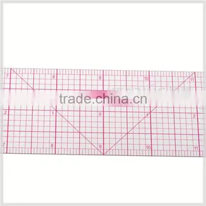 Kearing Super Quality Sandwich Line Printing Flexible Garment Ruler for Sewing Students Study Using Never Paint-off 18"long#8085 thumbnail-5