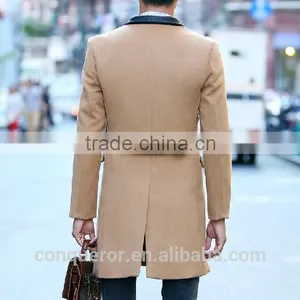 Long Wool Winter Coat Made to Measure Men Overcoat BCZ125 thumbnail-2
