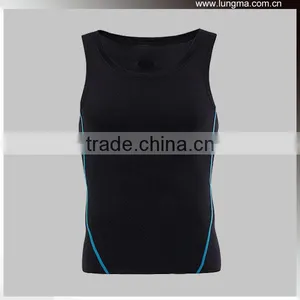 OEM Womens Sleeveless Compression Vest Tank Top thumbnail-6