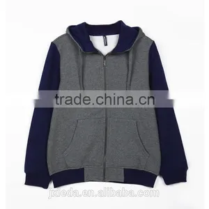 High Quality Plain Dyed Color Block Children Jacket Winter Coat thumbnail-1
