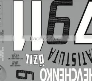 Custom Heat Transfer Sticker Plastisol Heat Transfer Iron on Jersey Number Sheet thumbnail-5