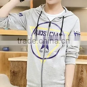 Wholesale Beautiful Design Amazing Quality Eco-friendly Breathable Anti-wrinkle Spring Fleece Hoodie CVC(60/40) thumbnail-3