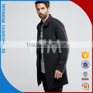 Factory Direct Sales Pocket Long Winter Coats thumbnail-1
