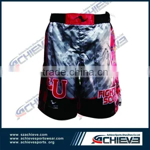 2017 New Design 3d Printing MMA Shorts Wholesale thumbnail-1