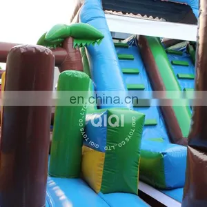 Cheap Inflatable Animal Jungle Obstacle Course for Kids thumbnail-6