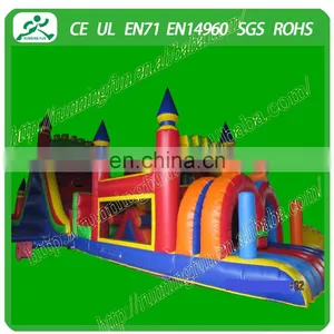 Good Quality Inflatable Obstacle Course for AdultRunning Fun) thumbnail-1