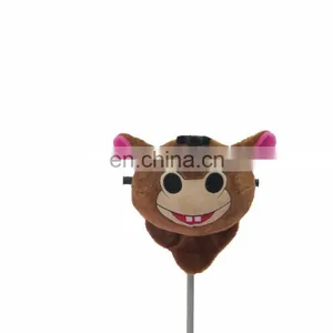 HI Brown Little Donkey Battery Operated Electric Animal Ride for Mall thumbnail-6