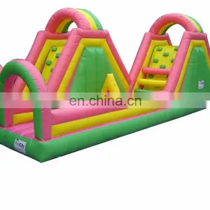 HI China Custom Inflatable Rock Climbing, Inflatable Climbing Wall, Inflatable Obstacle Games for Kids thumbnail-1