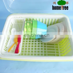 Multipurpose Rectangle Plastic Dish Drying Rack thumbnail-3