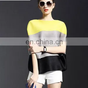 New Arrival 2017 Top Quality Pleated Blouse Plus Size thumbnail-5