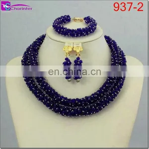 African Beads African Beads Jewelry Set Nigerian Wedding Coral Beads Jewelry Fashion Jewelry Set thumbnail-3