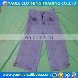 Used 3/4 Jeans Used Pants Wholesale Used Jeans thumbnail-4