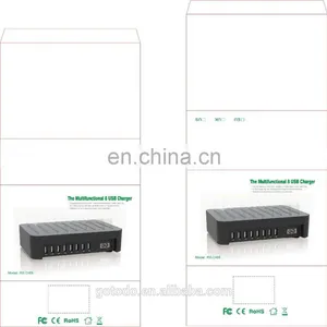New Style 8 Ports Mobile Phone Usb Charging Station Multi Charger Station thumbnail-6