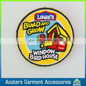 Cheap Custom Cloth Hand Embroidery Badge Manufacturers thumbnail-2