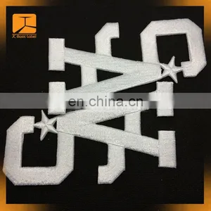 China Merrow Edged 3D Embroidery Patch for Clothing thumbnail-2