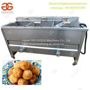 High Quality Semi Automatic Deep Frying French Machine|Easy Operate Potato Chips Deep Fryer Machine thumbnail-1