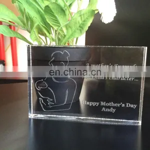 Clear Acrylic Block,engraved Glass Block thumbnail-4