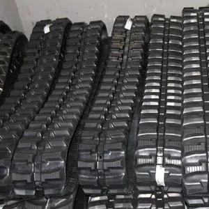 230*72*43 Adjustable Link Harvester Rubber Track , Rubber Tracks For Combine Harvesters thumbnail-1